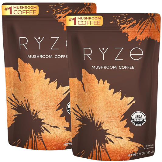 RYZE Mushroom Coffee (Pack of 2)