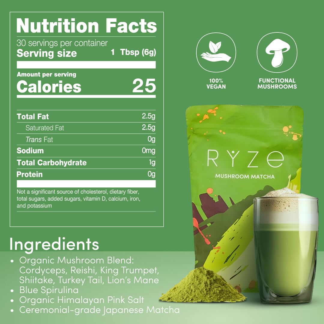 Ryze Mushroom Matcha